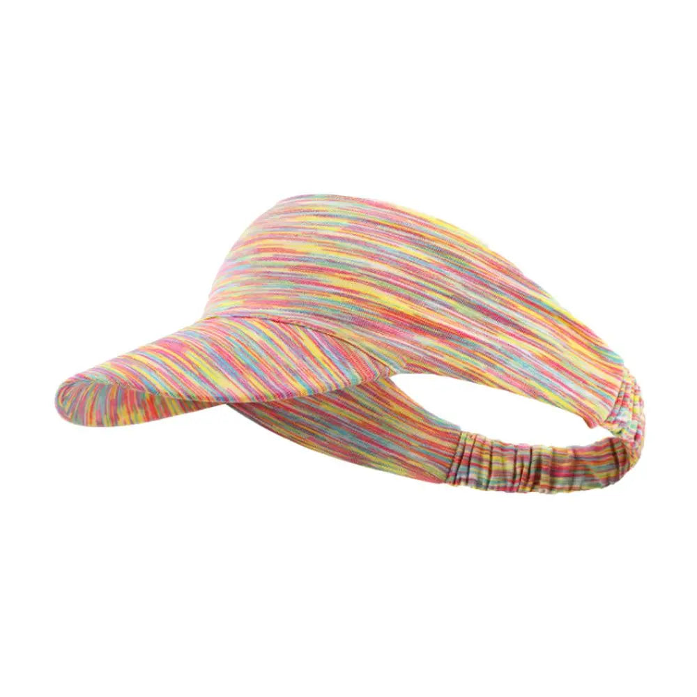 Fashion Men Women Sun Visor Casual Baseball Hat Adjustable Sports Hat Tennis Golf Sport Headband Summer Beach Cap