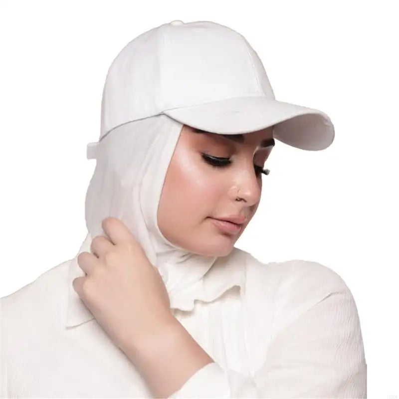 Shawl Baseball Hijab Set