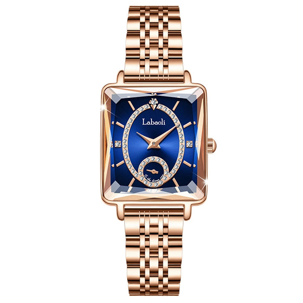Fashionable Luxury Watches For Woman Diamond Studded Dial Waterproof Steel Strip Quartz Watch reloj часы женские наручные