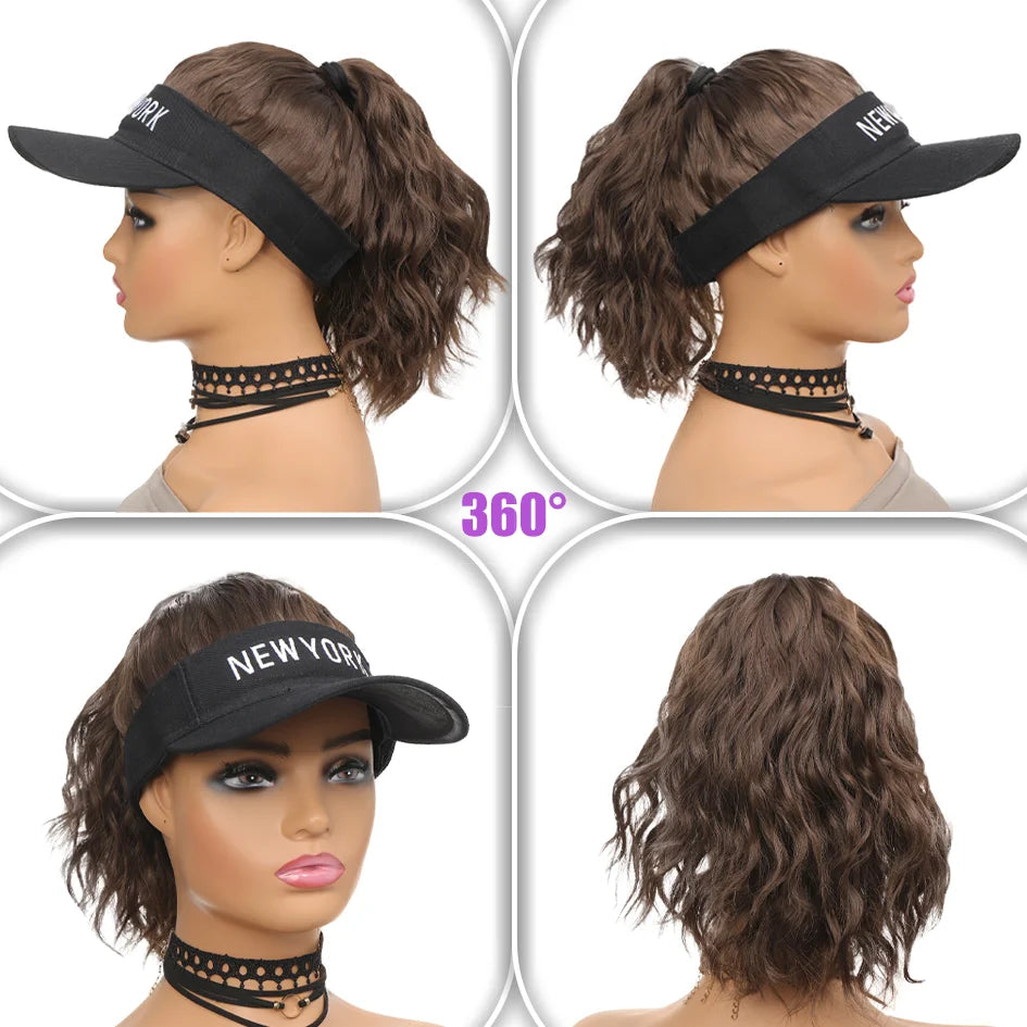Water Wave Cap Wig