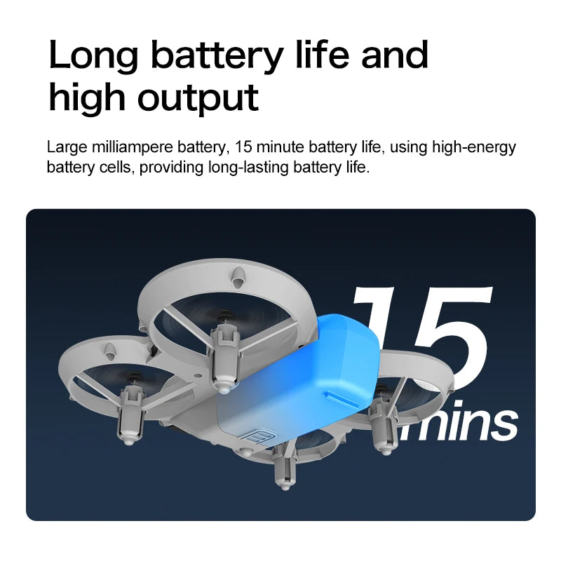 Minidron T3 RC con cámara dual HD 4K, transmisión en tiempo real FPV WiFi 5G, cuadricóptero con giro de 360° para niños y adultos, regalo de juguete