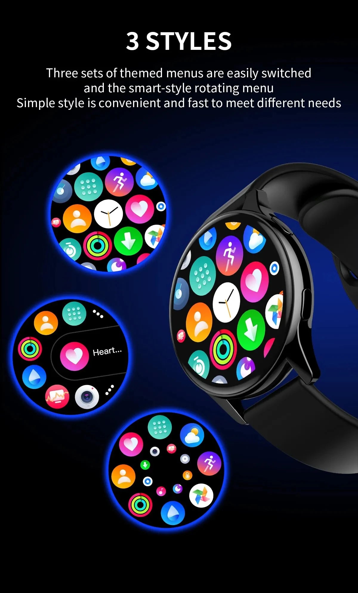 LIGE New Smart Watch Wireless Charging Smartwatch Bluetooth Calls Watches Men Women Fitness Bracelet Custom Watch Face +Box