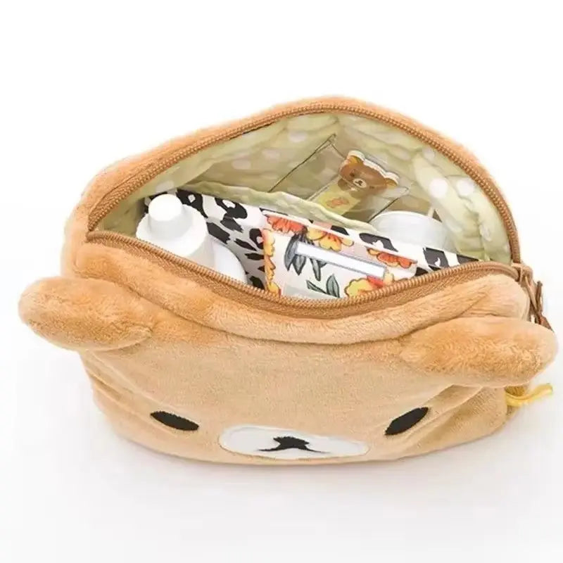 Cute Plush Makeup Bag