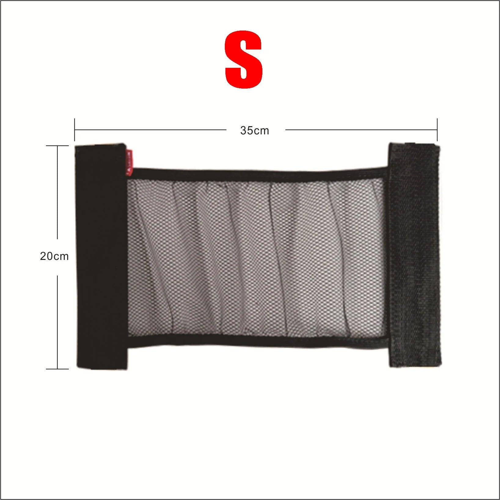 Correas elásticas de malla para coche, correas fijas para maletero, organizador interior de coche, red de fijación para asiento trasero, bolsa, extintor, artículos de coche, correa de fijación para almacenamiento