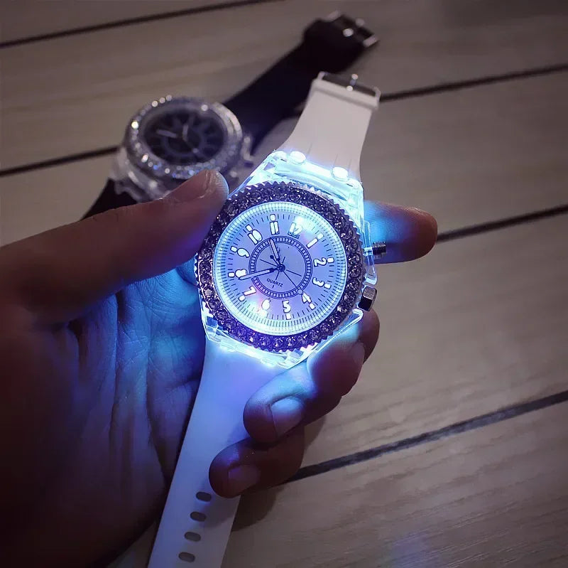LED Luminous Jelly Watch