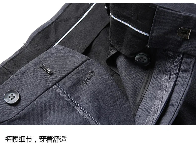 Suit (Blazer+ Vest + Pants) Men's Fashion Business Fit Wedding Professional Casual Single Breasted Gentleman Groom Dress Suit