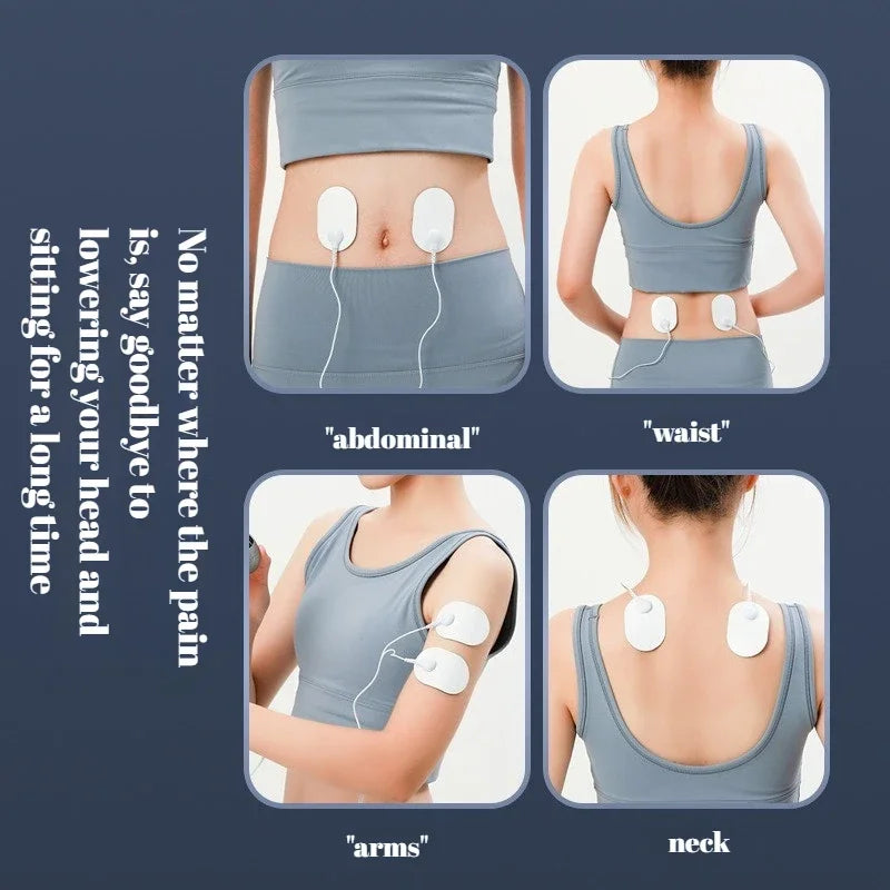 Mini Smart Cervical Spine Convenient Massager Home Electric Shoulder and Neck USB Charging Neck Patch Massager Relieve Fatigue
