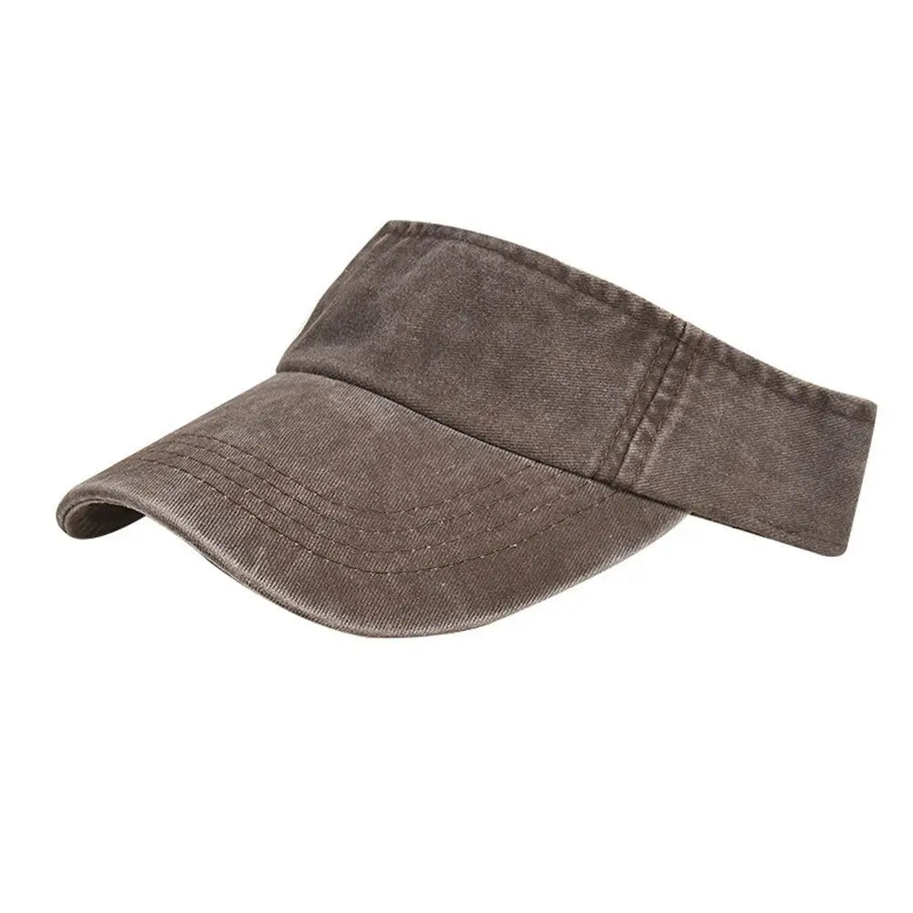 Fashion Men Women Sun Visor Casual Baseball Hat Adjustable Sports Hat Tennis Golf Sport Headband Summer Beach Cap