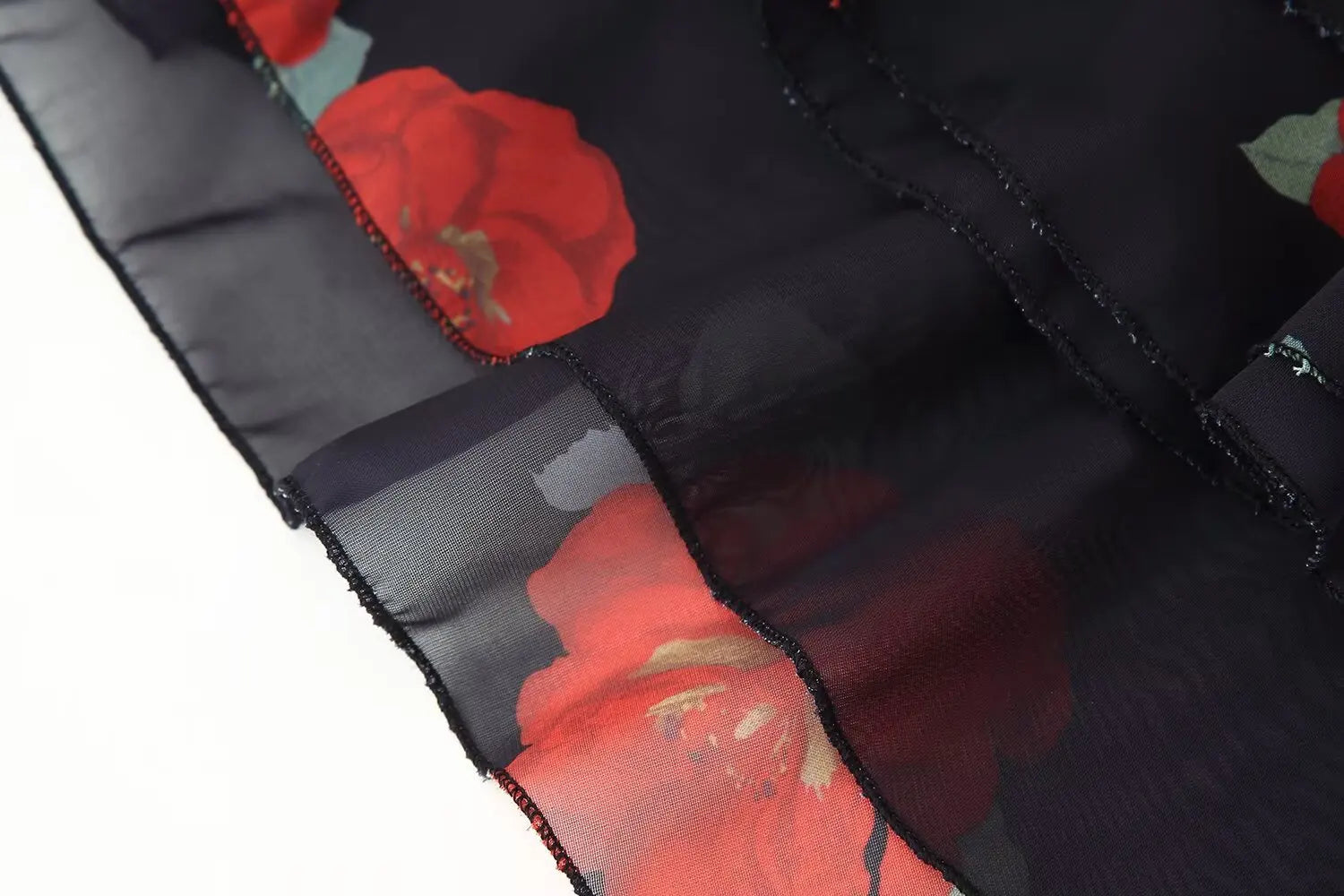 Women's Summer Skirt Sexy Two Piece Set Fashion Flower Print Holiday Party Suspender Top High Waist Slim Midi Skirt