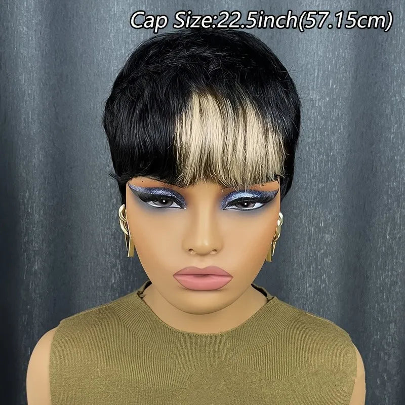 6" Retro Pixie Wig