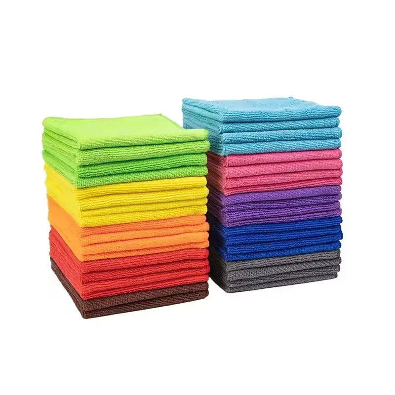 5PCS Microfiber Car Cleaning Towels