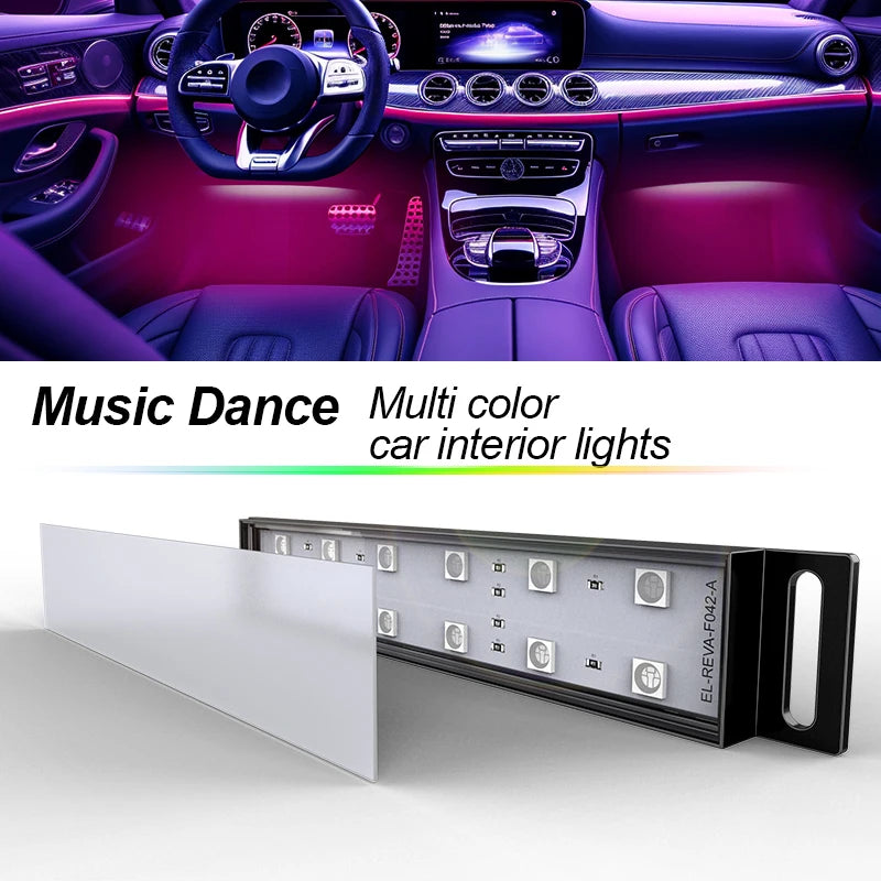 RGB LED-innvendige billys