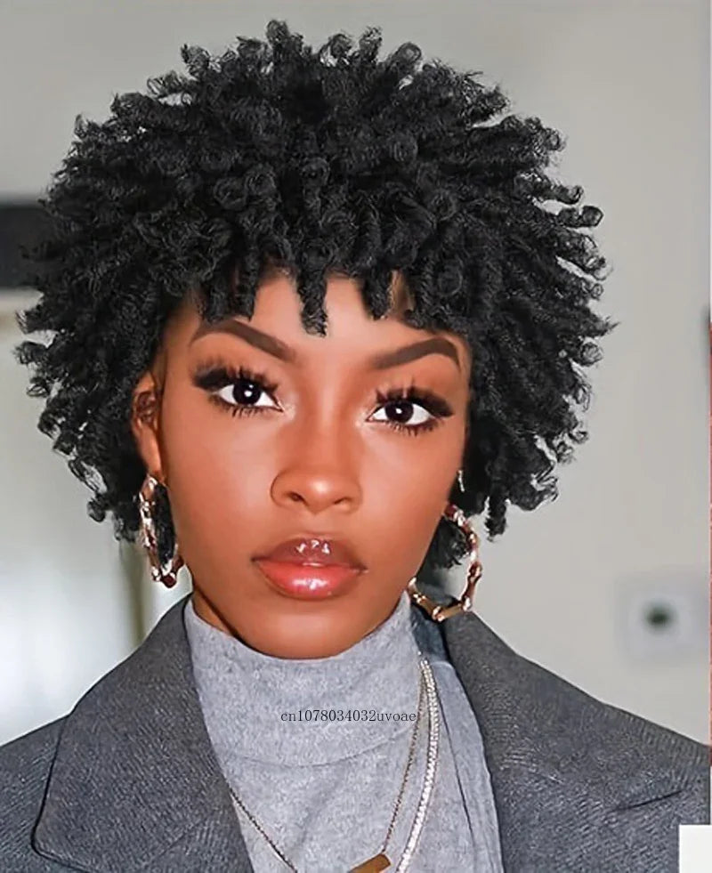 Short Braided Locs Wig