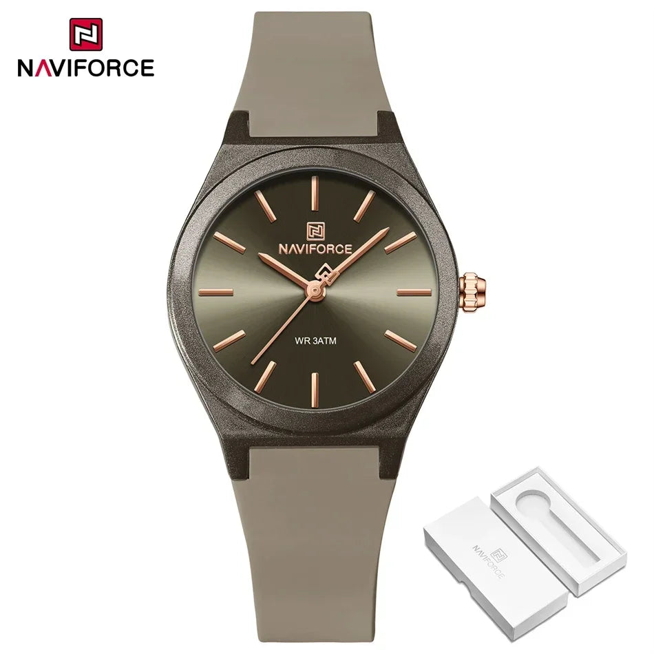 NAVIFORCE Women Watches Luxury High Quality Quartz Watch Ladies Creative Clocks Waterproof Female Wristwatches Relogio Feminino