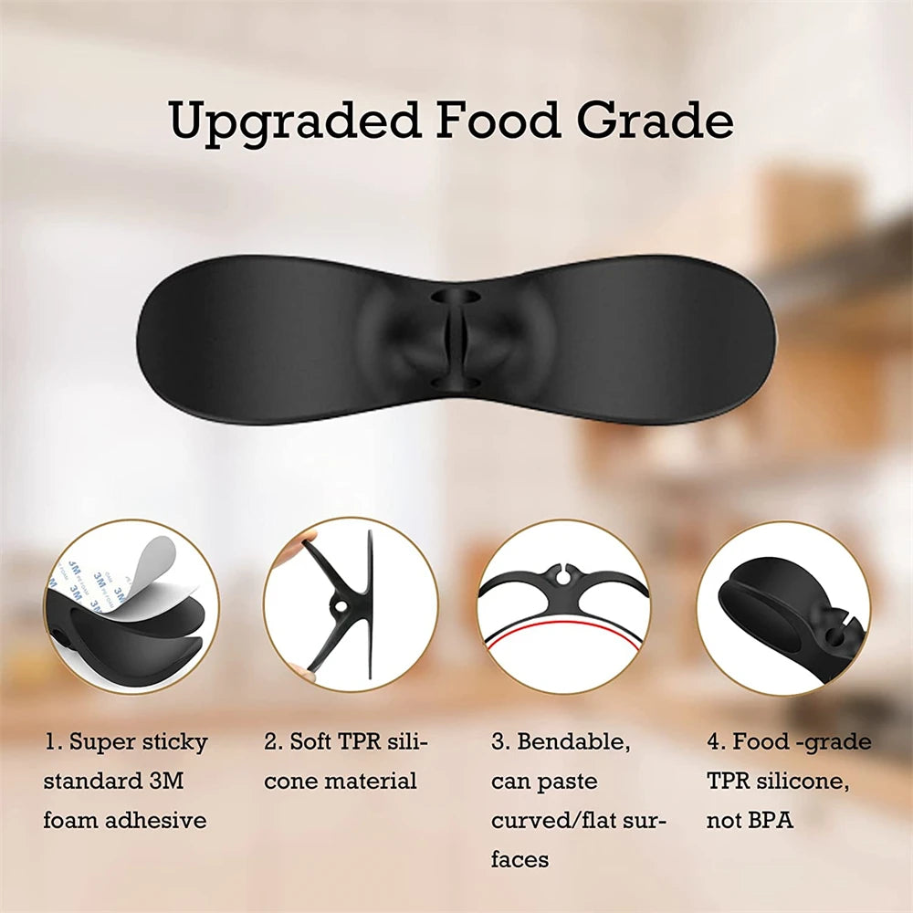 Cord Winder Organizer Kitchen Cord Wrapper Cable Management Clip Holder For Air Fryer Coffee Machine Fixer  Data Line Fixed Clip