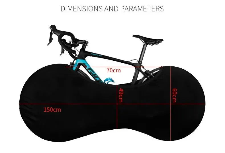 Bicycle Protector Cover MTB Road Cycling Protective Gear Anti Dust Wheels Frame Cover Scratch Proof Storage Bag