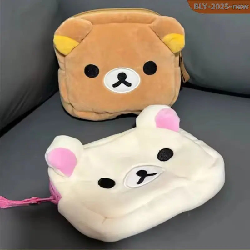 Cute Plush Makeup Bag