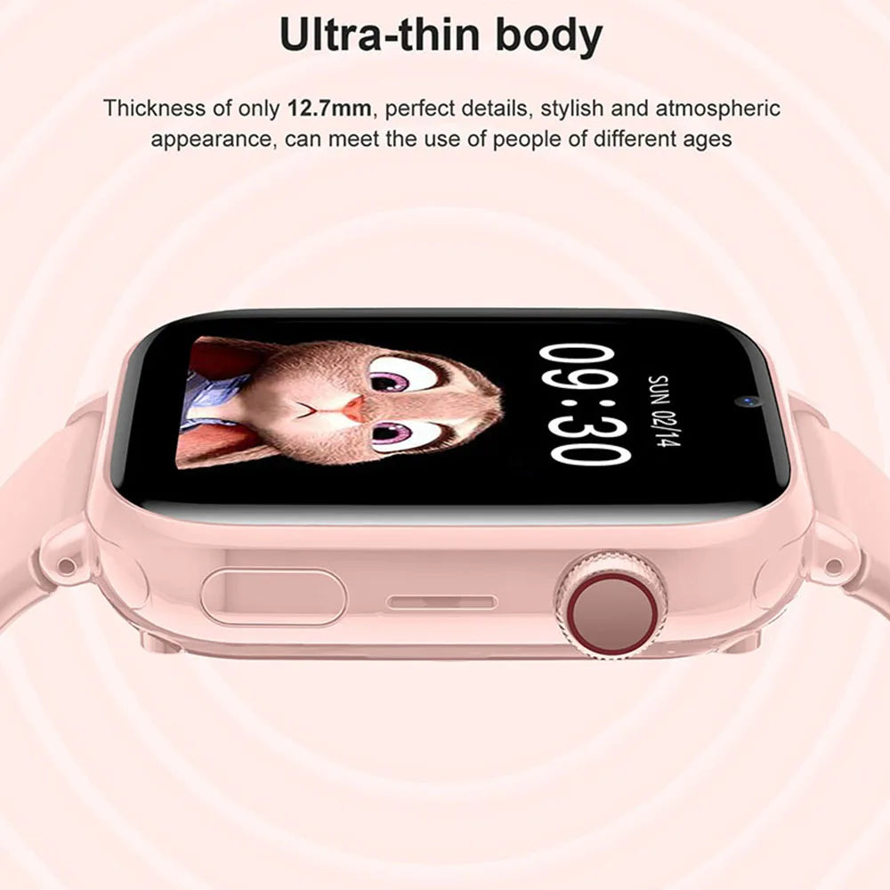 New Kid Digital Watches Call Kids Smart Watch Children GPS SOS Waterproof Smartwatch SIM Card Location Tracker Gift For Boy Girl