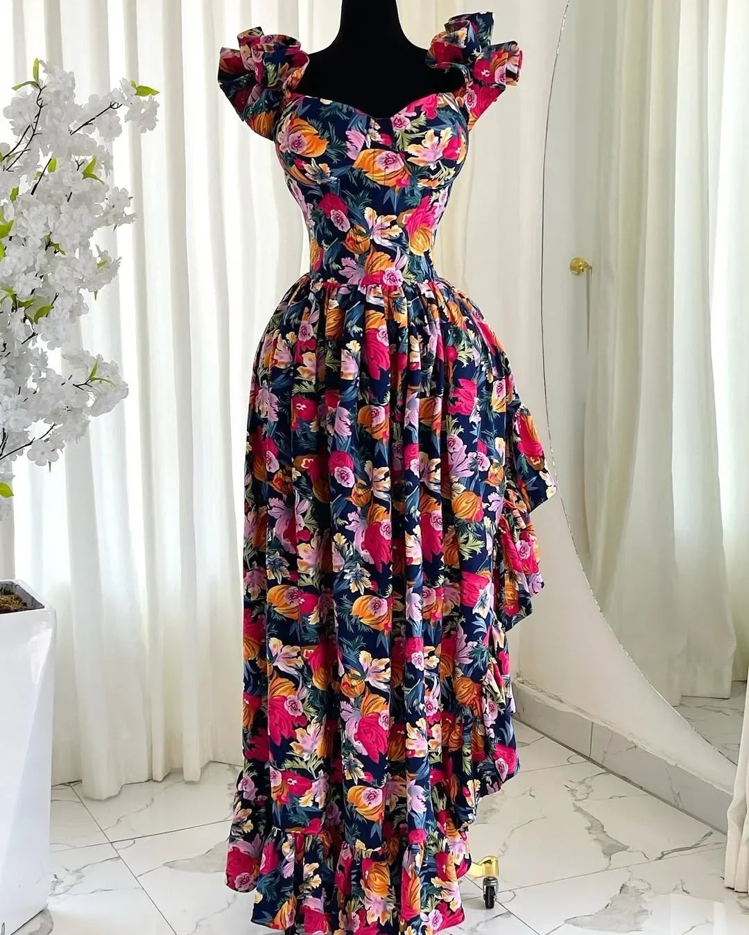 Africa Clothing Sleeveless Dress Sexy V-Neck Slim Dress Office Lady Party African Dresses For Women Summer Spring