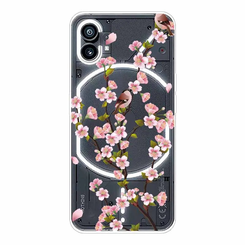 Case for Nothing Phone 1 Cover Transparent Soft TPU Silicone Cases for Nothing Phone One Phone 1 Clear Coque Cute Phone1 2022