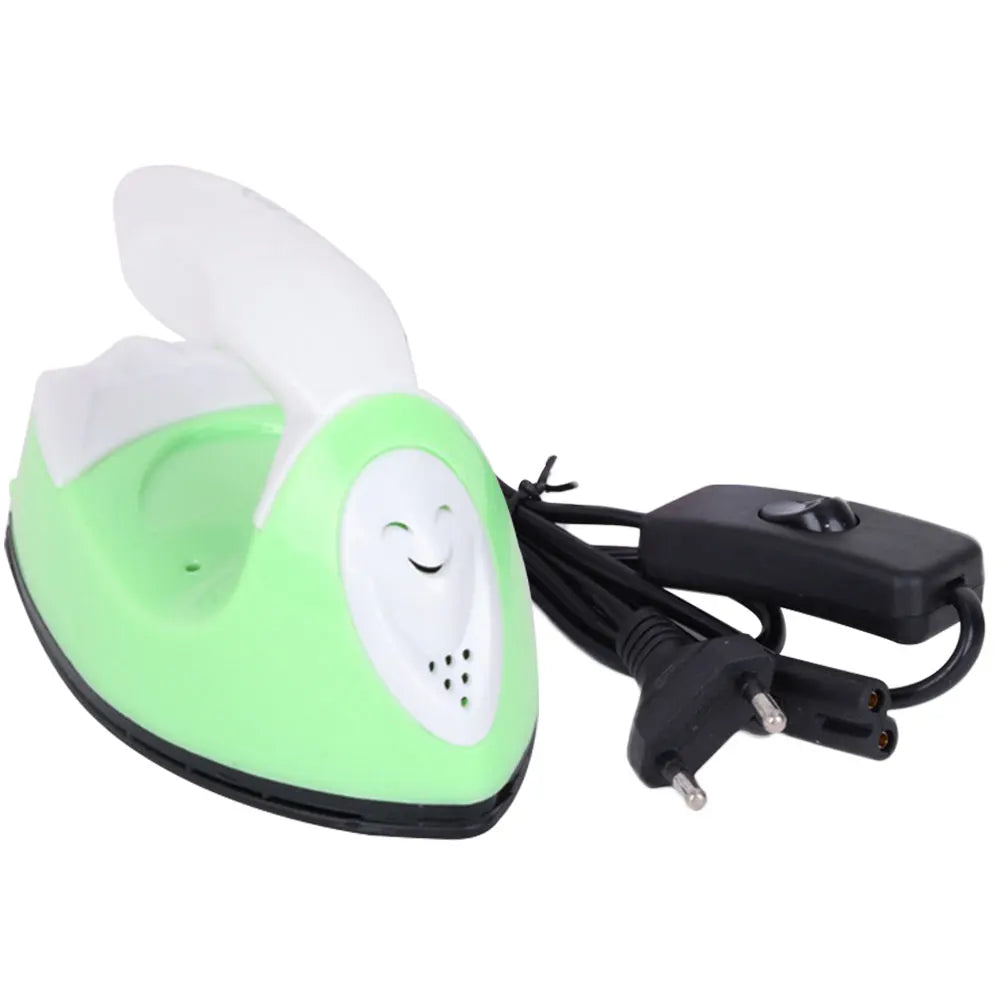 DIY Handheld Mini Iron Portable Electric Small Heat Transfer Machine Versatile Rapid Heating-Up Craft Clothes Sewing Supplies