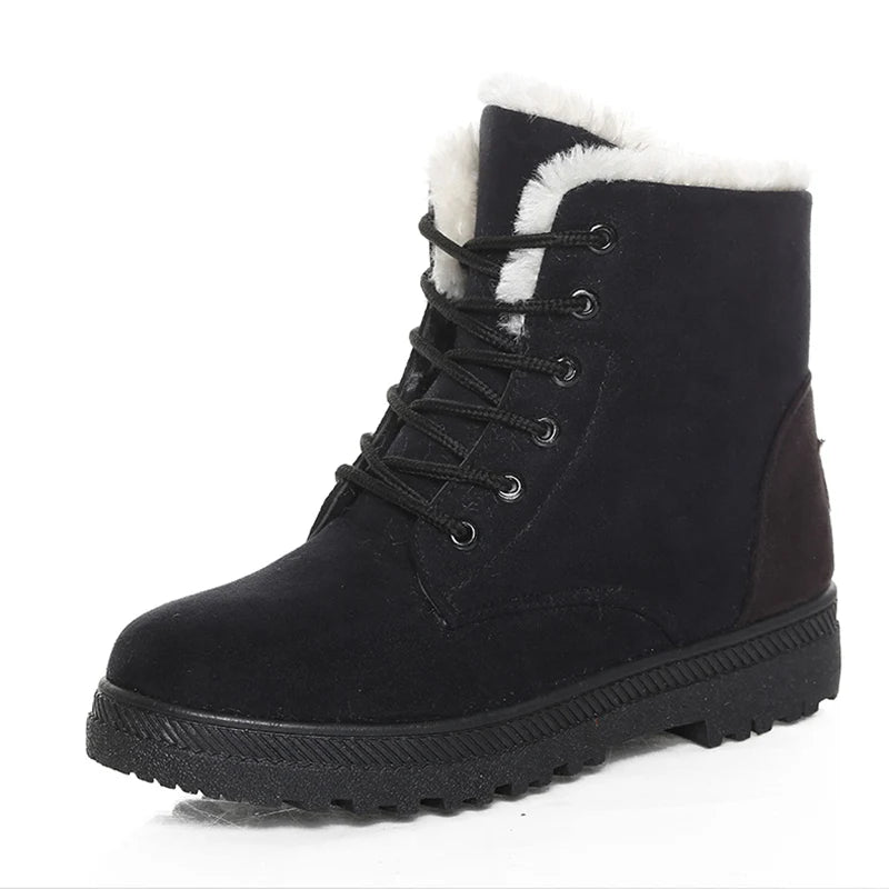 Women’s Warm Fur Ankle Boots
