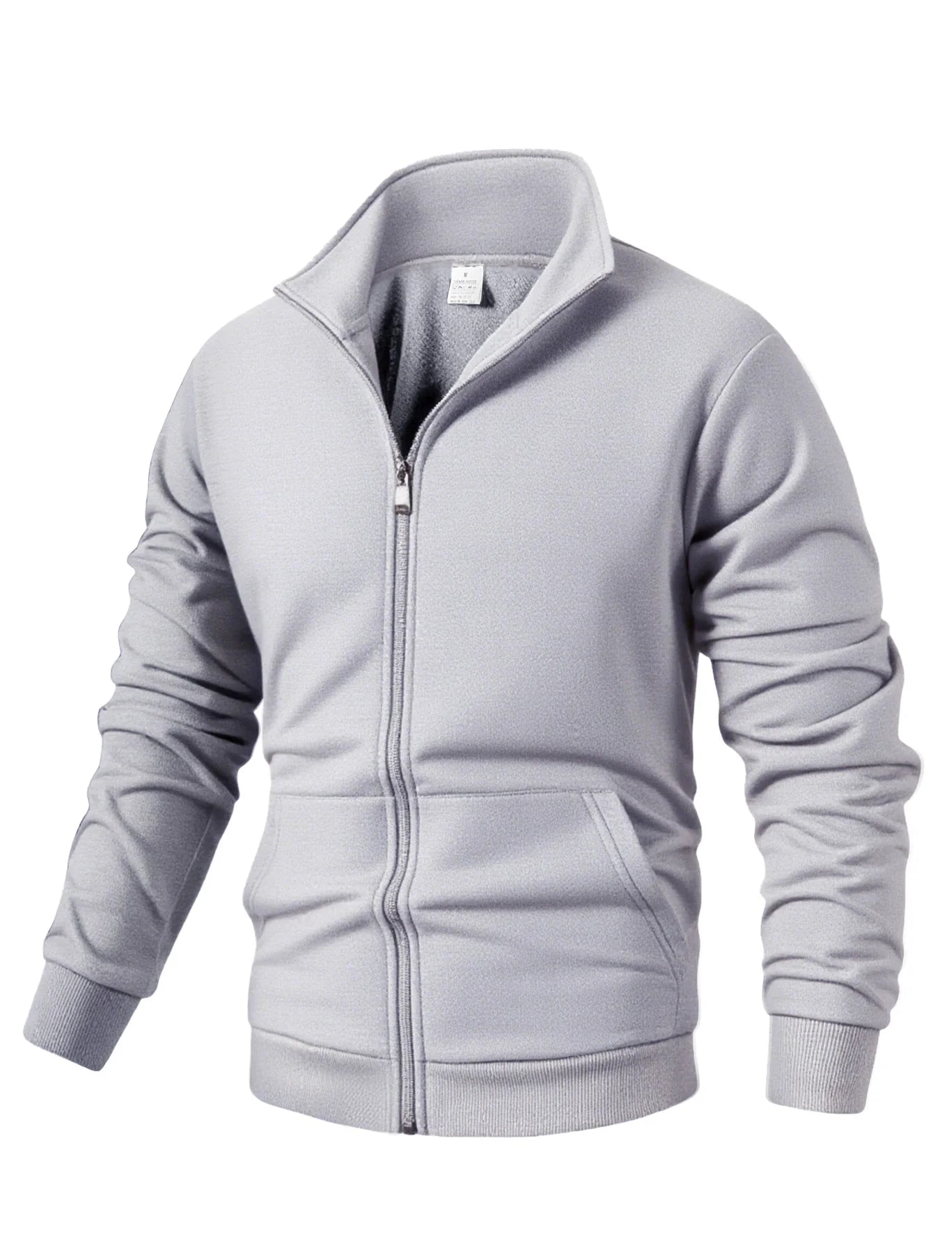 Men's Lightweight Work Jackets Mens Fashion Full Zip Long Sleeve Jacket Sweatshirts Casual Sport Cardigan Jacket Coat