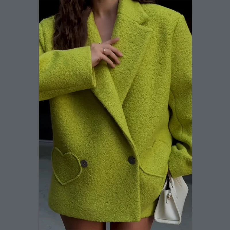 Chic Elegant Blazer Jacket Sets For Women Solid Full Sleeve Loose Suit Coat Mini Skirts 2025 New Autumn Lady Suits Y2k Outfits