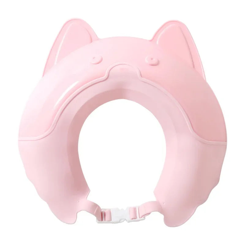 Children Shower Caps Adjustable Childrens Shower Hat Waterproof Kids Bath Cute Infant Wash Hair Shield Cap for Eye Protection