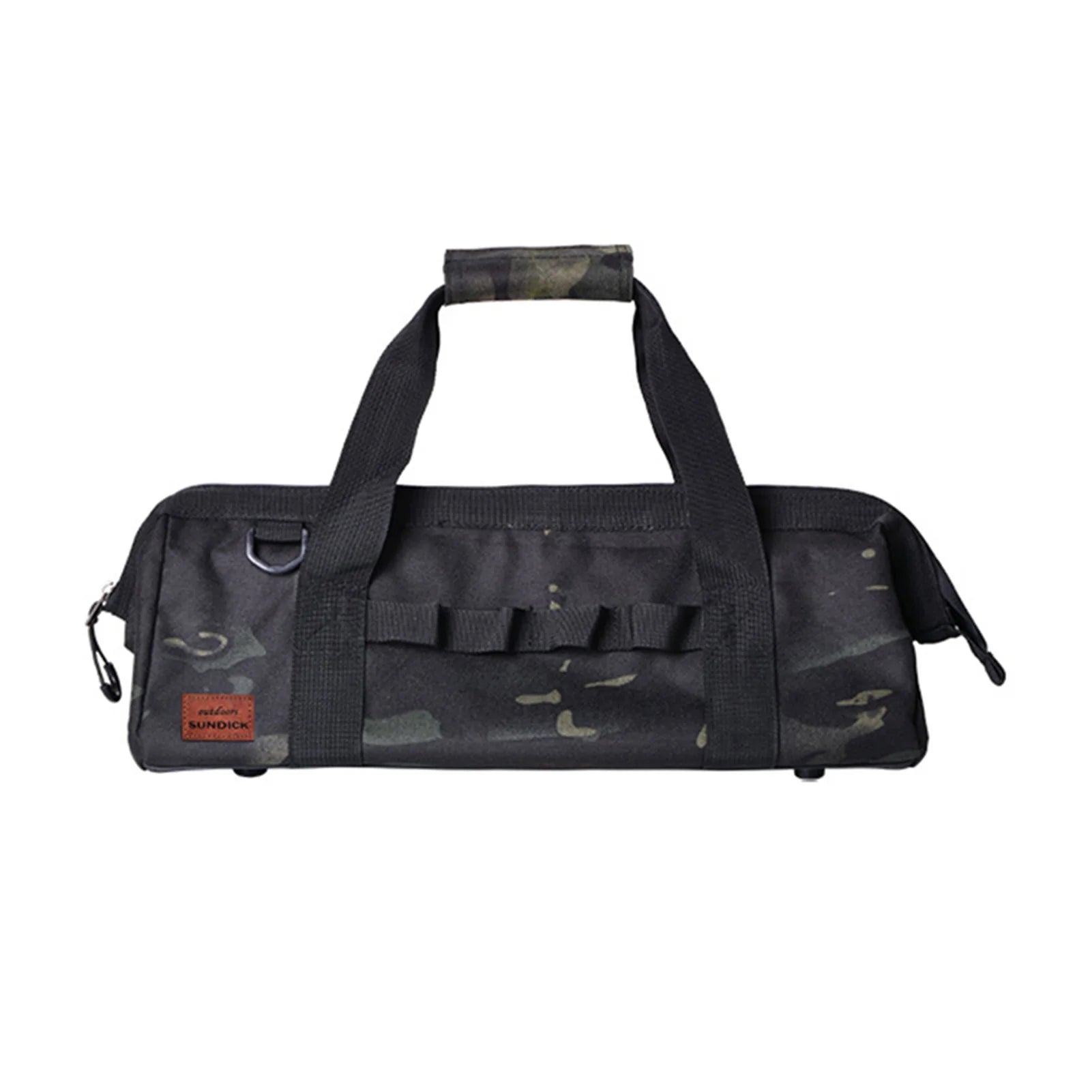 Bolsa de herramientas para camping, gran capacidad, boca ancha, bolsa de almacenamiento, bolsa de equipo resistente al agua