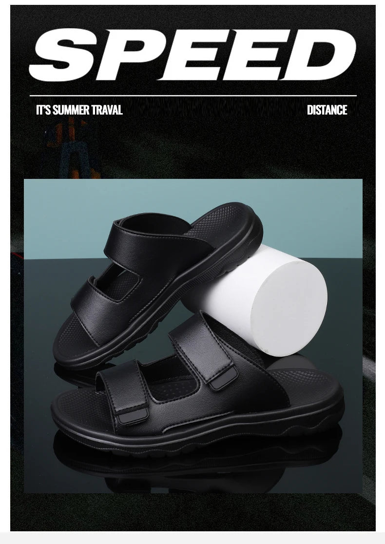 Men's Slippers Autumn New Leisure Beach Holiday Outdoor Male Retro Comfortable Slipper for Men Casual Rubber Designer Shoes
