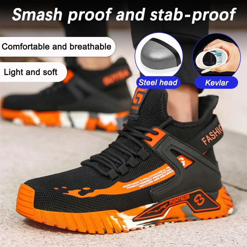 Men’s Steel Toe Safety Shoes