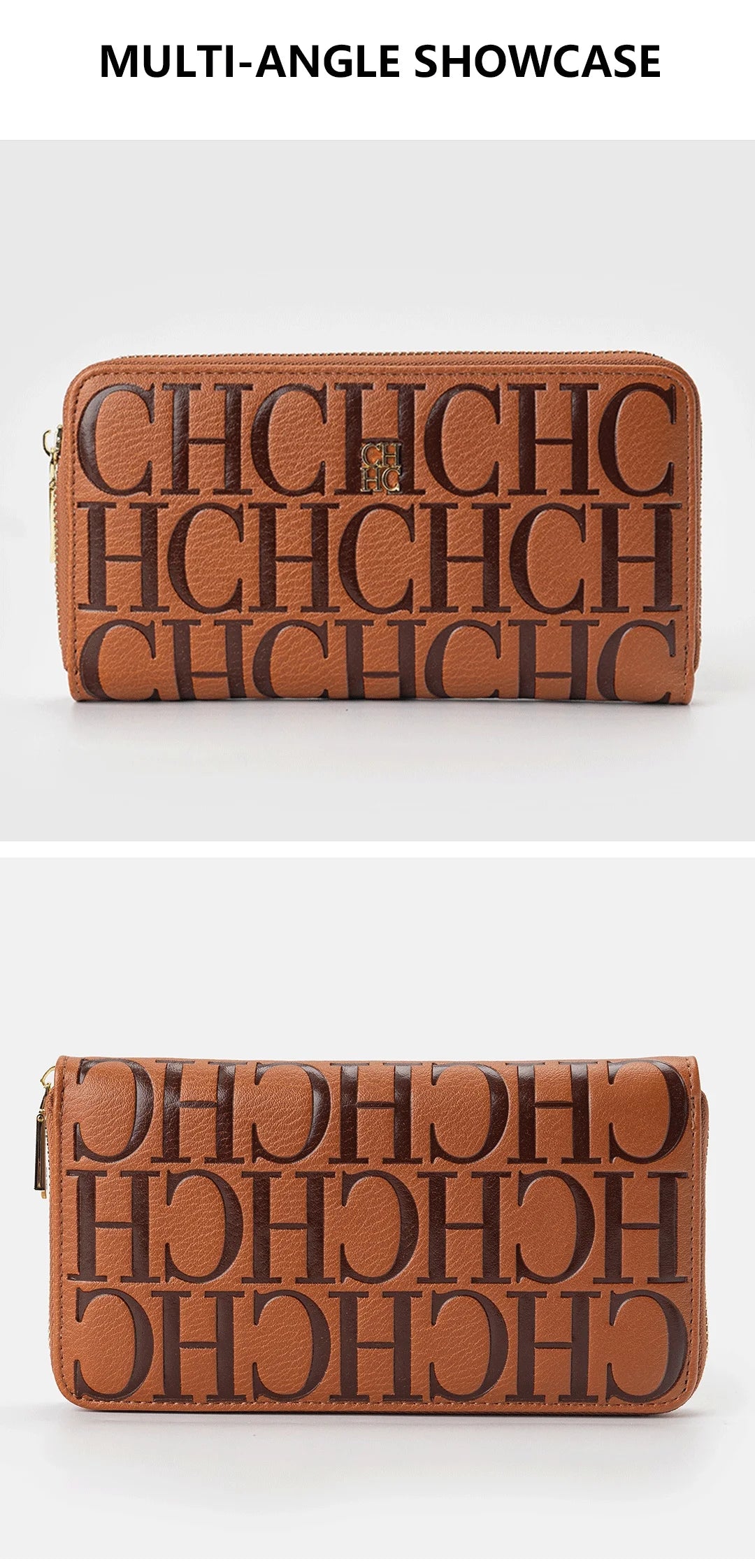 CH High Quality Exquisite Compact Women's Wallet Elegant Convenient With Fashion Niche Light Luxury Brand Wallet