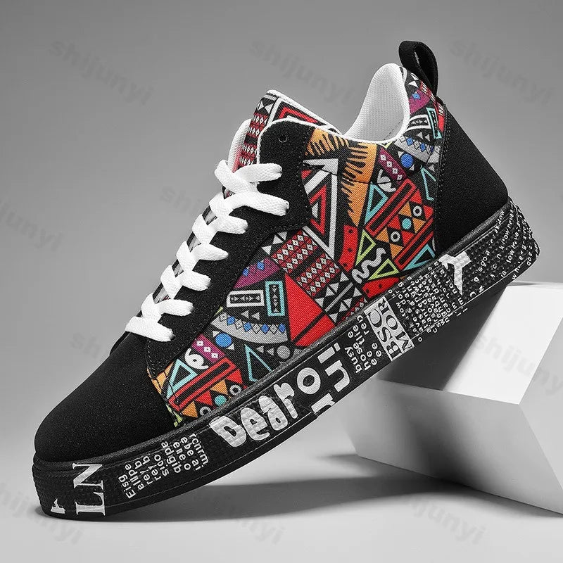 Men’s Graffiti Sport Sneakers