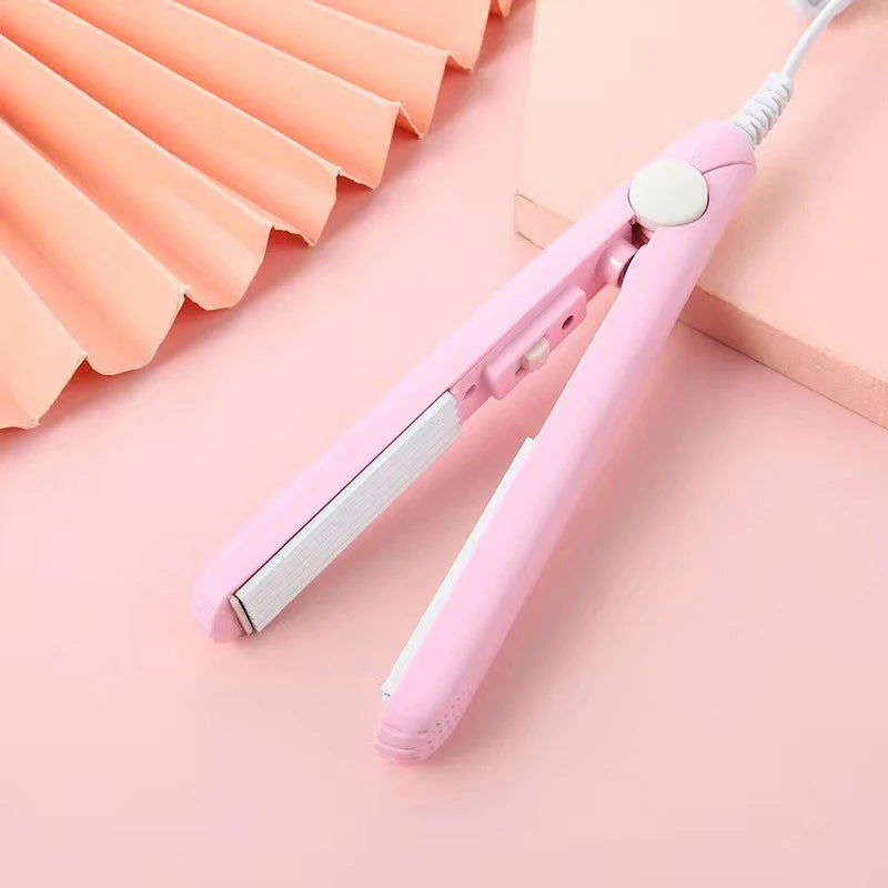 2 in 1 Hair Straightener Curling Tool Quick Heating Dual-purpose Adjustable Thermostatically Operated