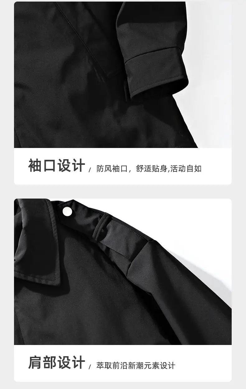 In the spring and autumn , men's casual jackets are fashionable and versatile for business, a trendy and versatile loose