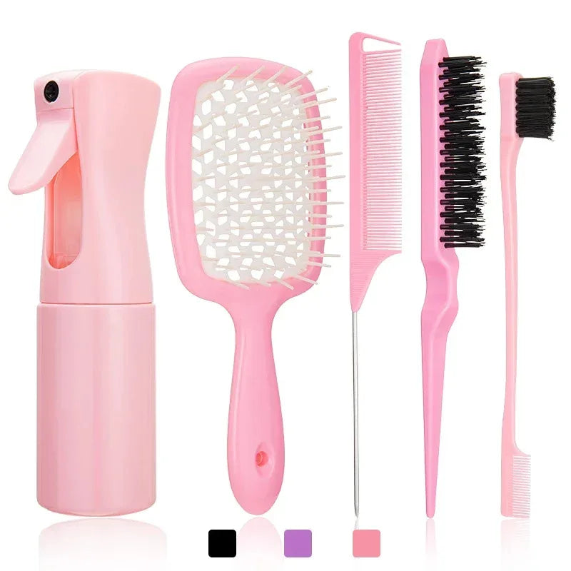Curly Hair Brush Set (5PCS)