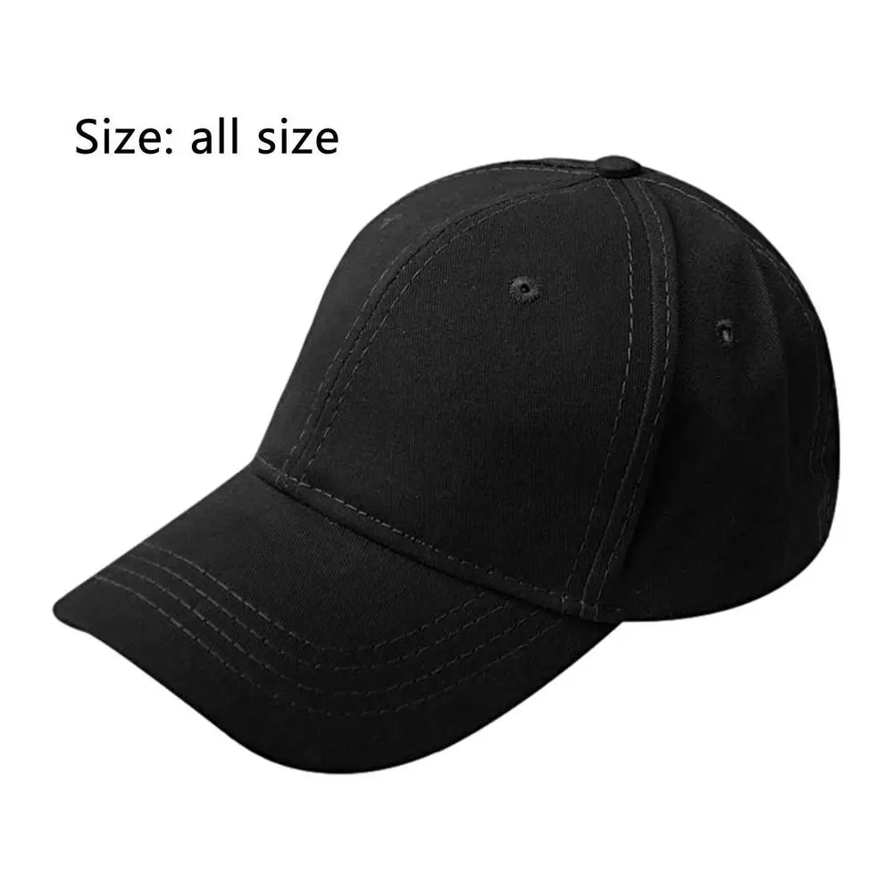 Women Ponytail Hat Cotton Baseball Caps Ponytail Adjustable Baseball Hat High Messy Bun Trucker Hat Blank Breathable Sun Hats