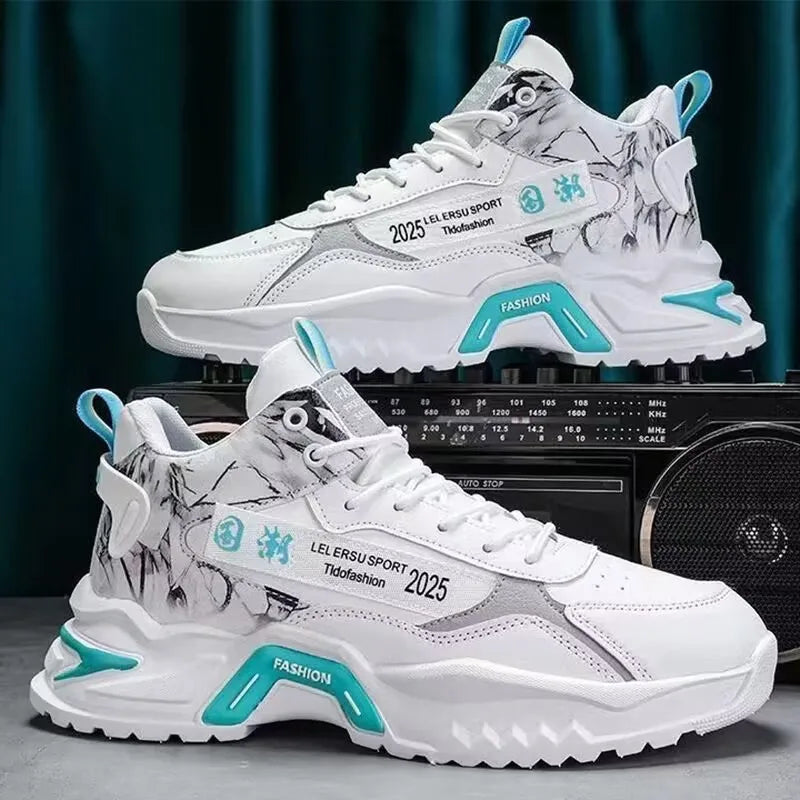 Zapatillas de plataforma transpirables para hombre