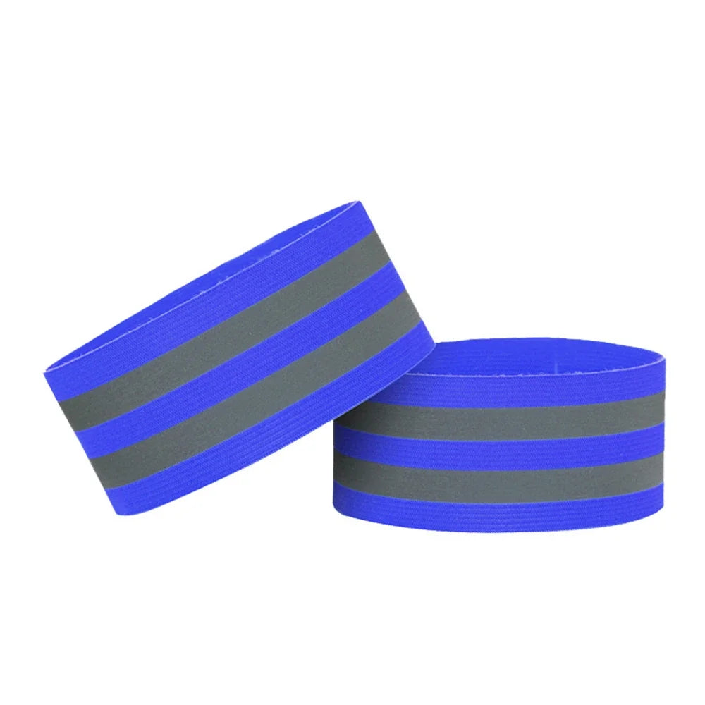 Reflective Bands For Wrist Arm Ankle Leg High Visibility Reflect Straps For Night Walking Cycling Running Safety Reflector Tape