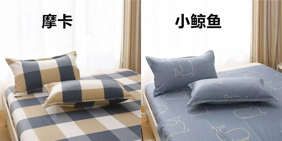 Pillowcases Single Person Pillowcases Student Dormitories Simple Couple Pillowcase Covers 48X74CM Family Dormitory Pillow Cover