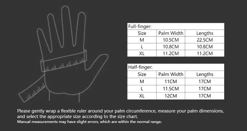 Motocross Racing Gloves Half Finger Downhill Mountain Bike DH MX MTB Motorbike Glove Summer Mens Woman Motorcycle Gloves M-XL