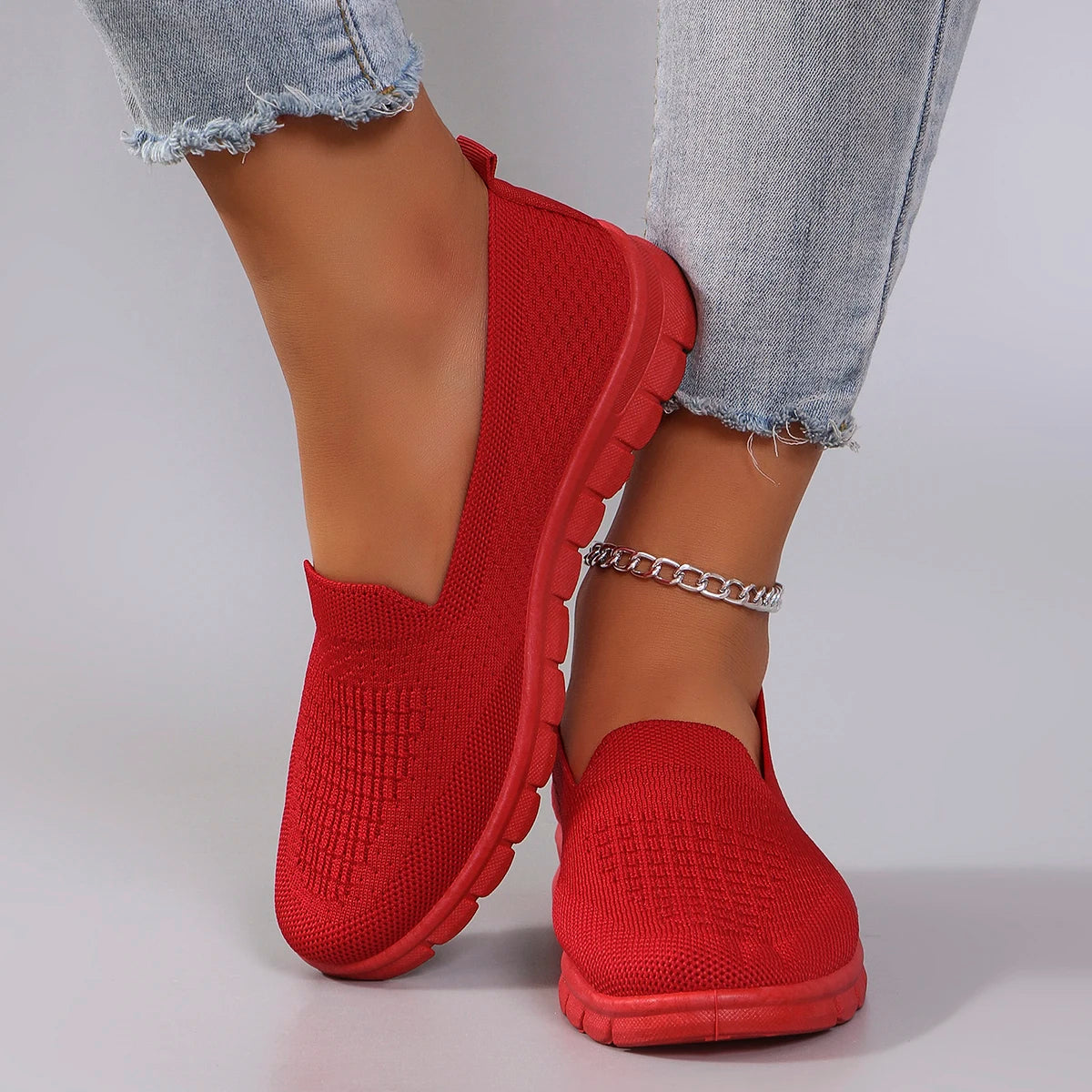 Women's summer breathable mesh flat shoes women's shoes casual sneakers shoes, clearance free shipping