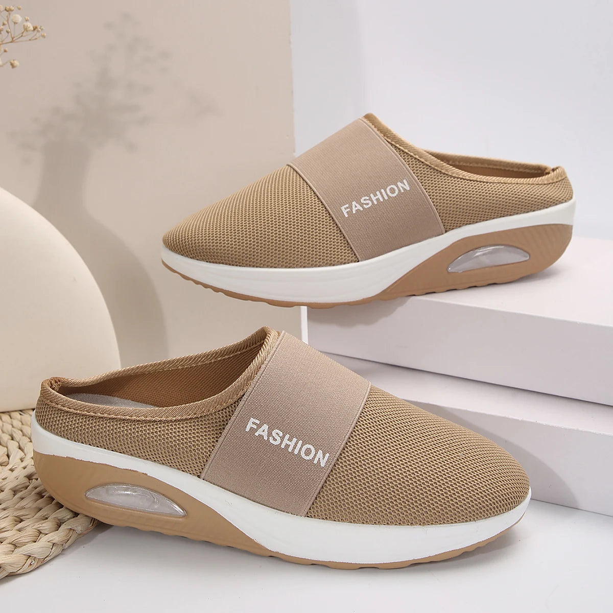 Women Wedges Slippers New Summer Sandals Vintage Anti-slip Casual Shoes for Women Platform Retro Slippers Slides Women