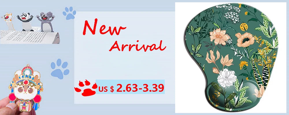 Silicone Wrist Rest Mouse Pad Ergonomic Hand Support Non Slip Gaming Mice Mat Soft Mousepad For Desktop PC Laptop Computer