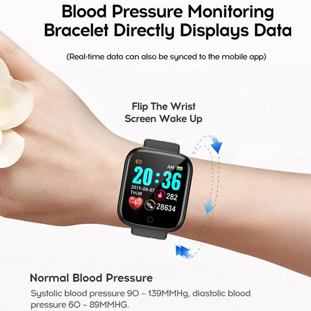 Reloj inteligente multifunción para hombres y mujeres, teléfono conectado por bluetooth, música, pulsera deportiva de fitness, monitor de sueño, smartwatch