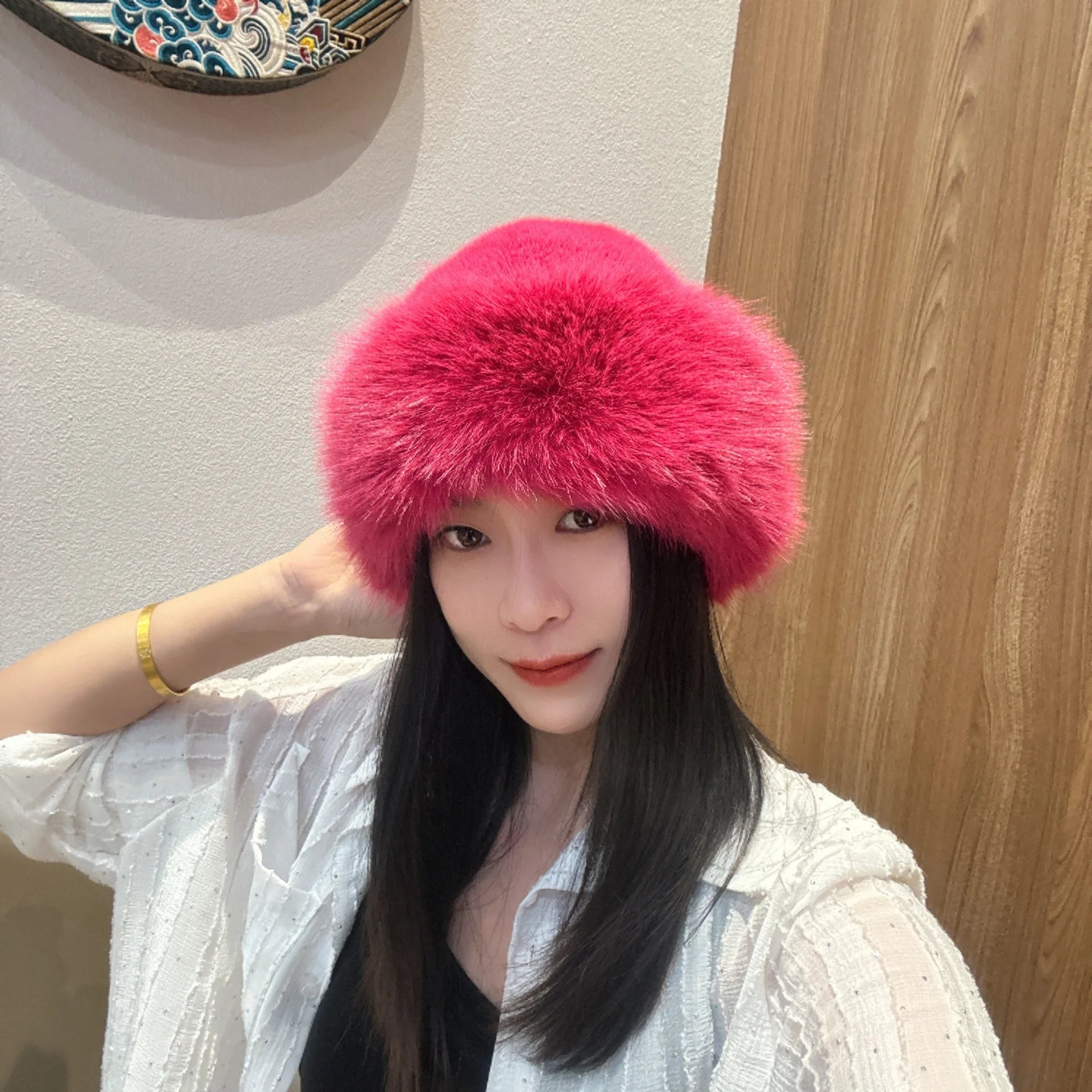 Mongolian Hat Women's New Hot Selling Thickened Warm and Fashionable Fisherman Hat Windproof and Cold Proof Hat
