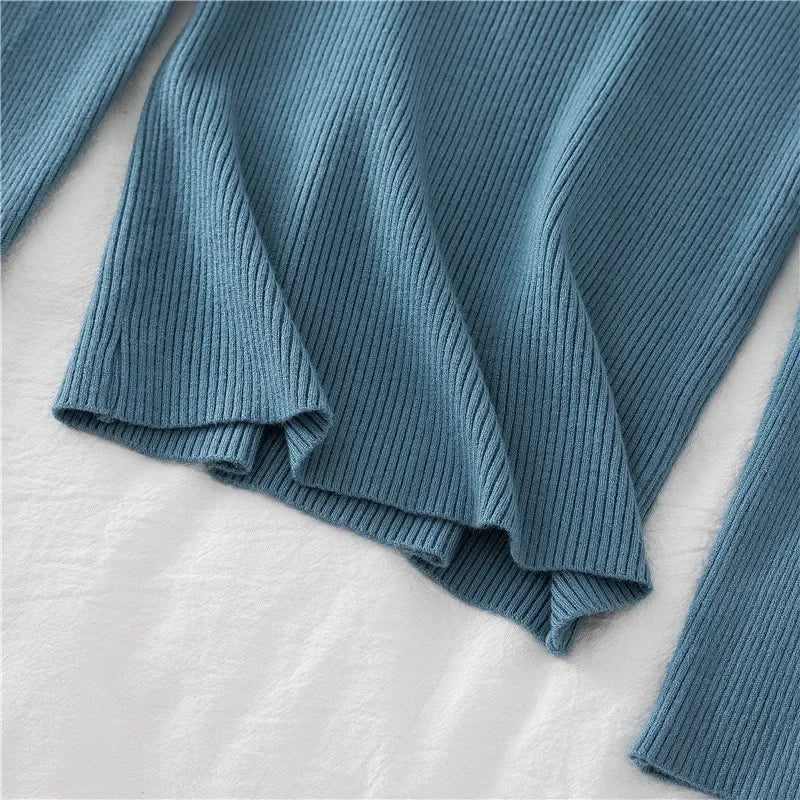 Korea Autumn Winter Button V Neck Sweater Women Basic Slim Pullover Women Sweaters And Pullovers Knit Jumper Soft Warm Tops