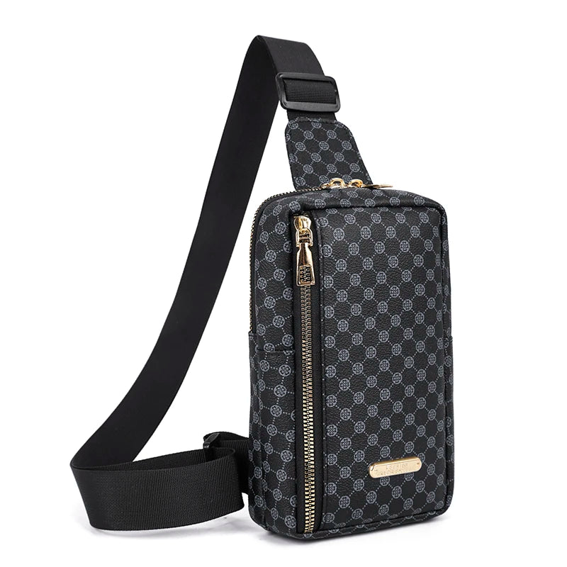 Bolsos de PU y monederos Simplicidad Moda Bolso de pecho para mujer Bolsos bandolera deportivos Bolsos de hombro de alta calidad para mujer