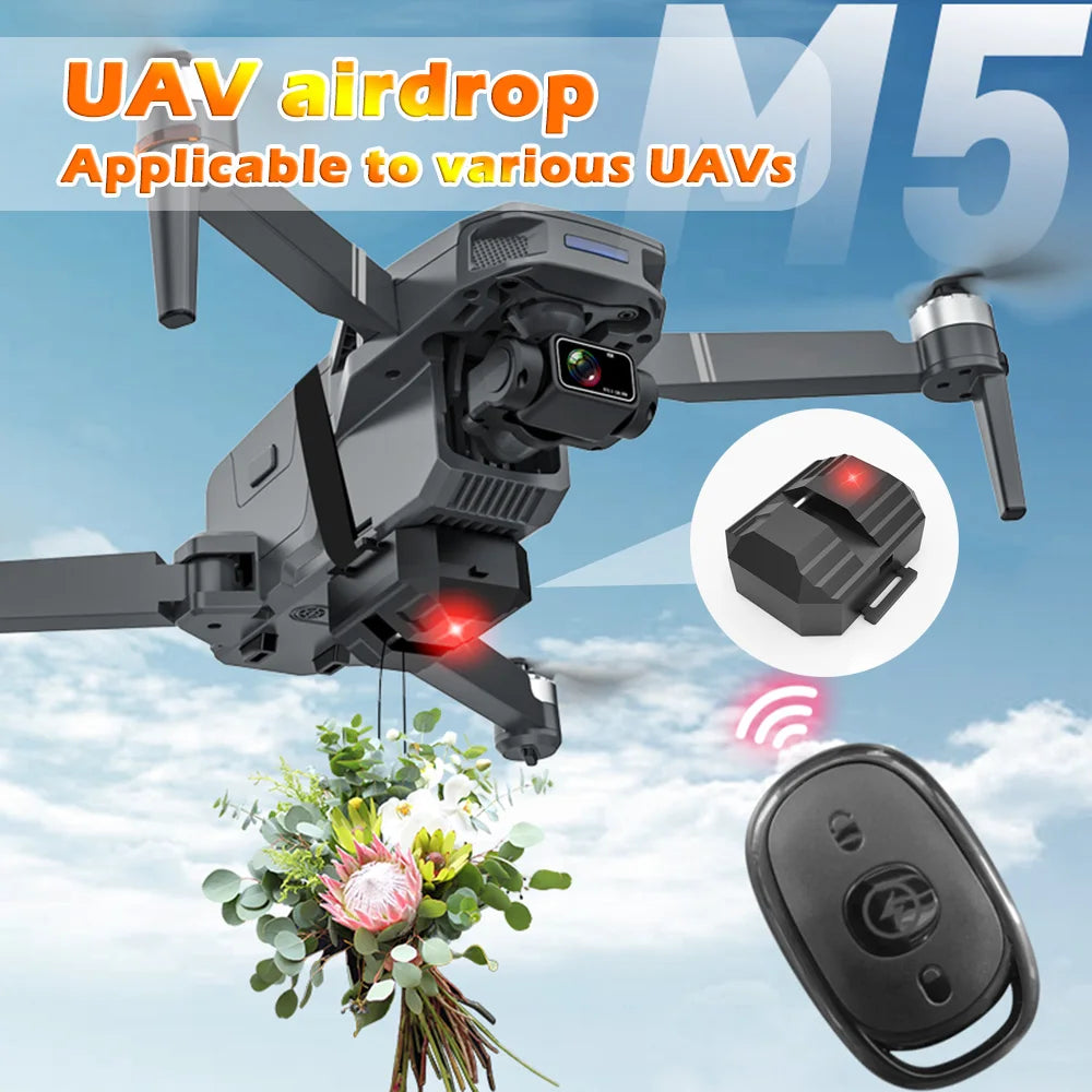 Système universel de largage de drones 2.4, télécommande, livraison de charge utile générale, dispositif de largage d'air, accessoires pour drones